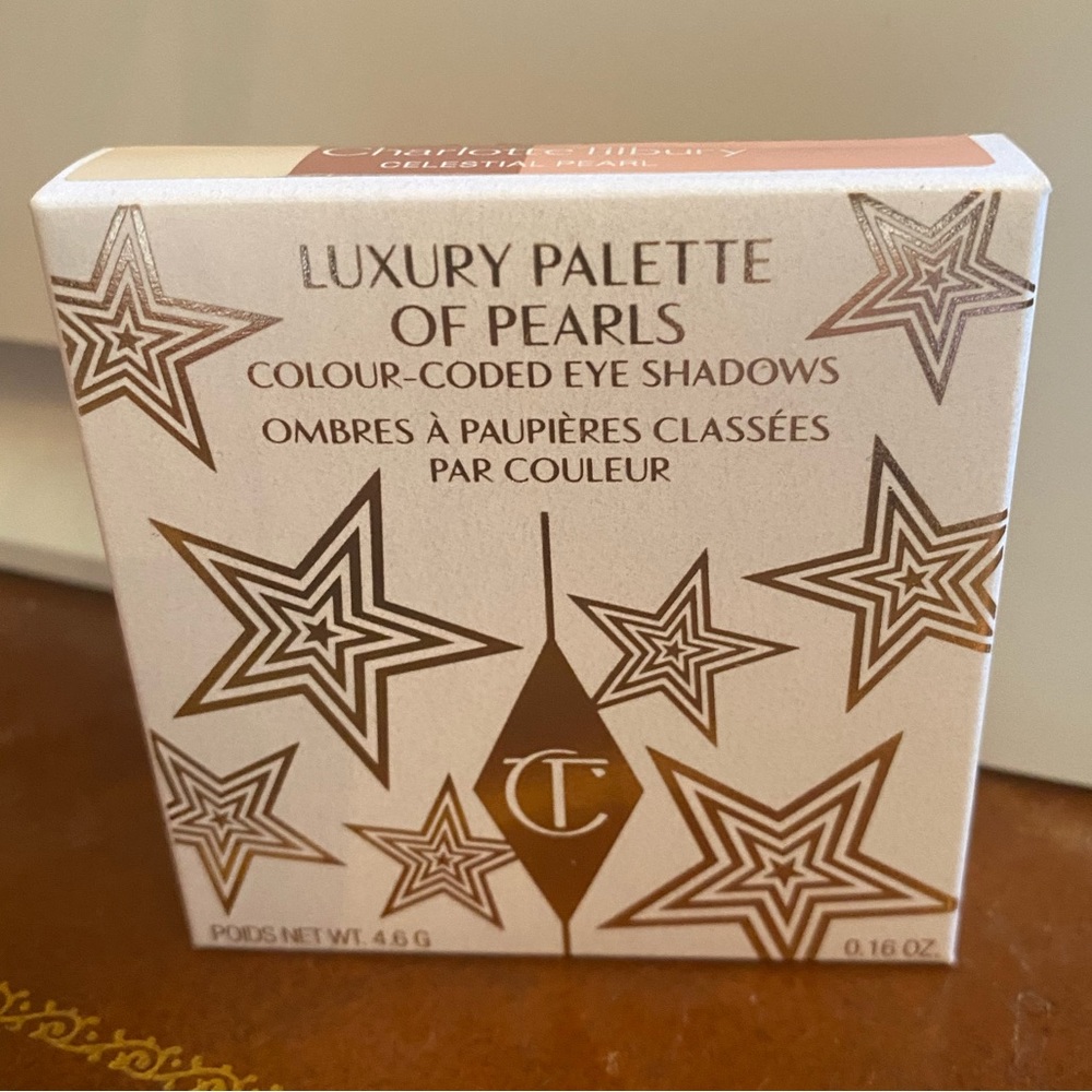 Charlotte Tilbury Luxury Palette of Pearls.  Celestial Pearl.